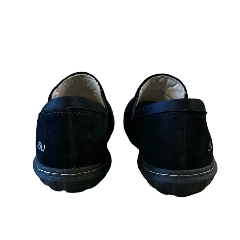 JBU by JAMBU Womens Cherry Hill Shoes Size‎ 6.5 Black Leather Slip On Shoe